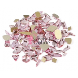 Cristale pentru unghii Marquise, 10 bucati Cod MQ065 Roz (Pink)